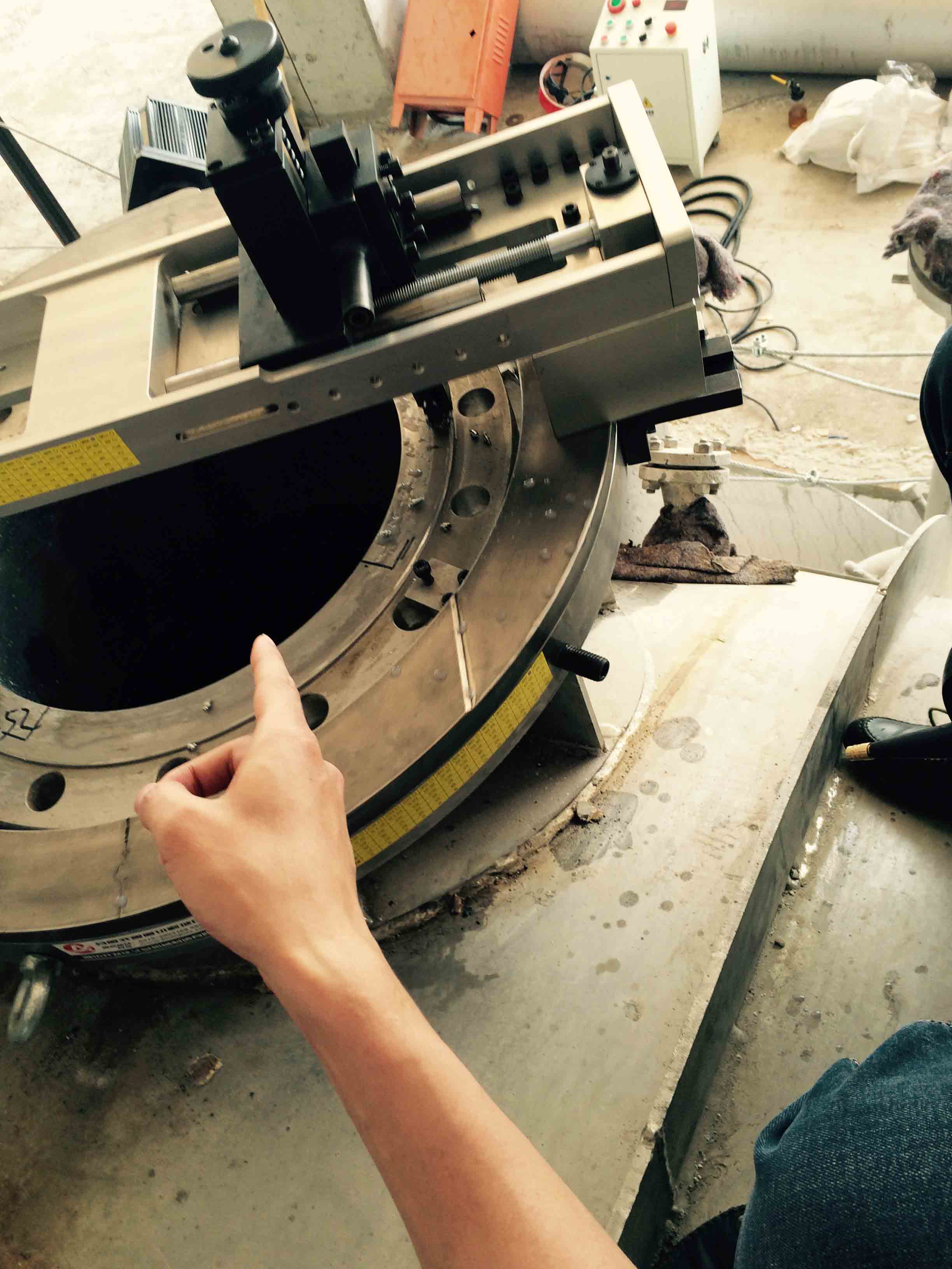 換熱器端面修復